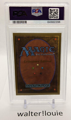 MTG Magic the Gathering Volcanic Island PSA 8 NM - MT Collector's