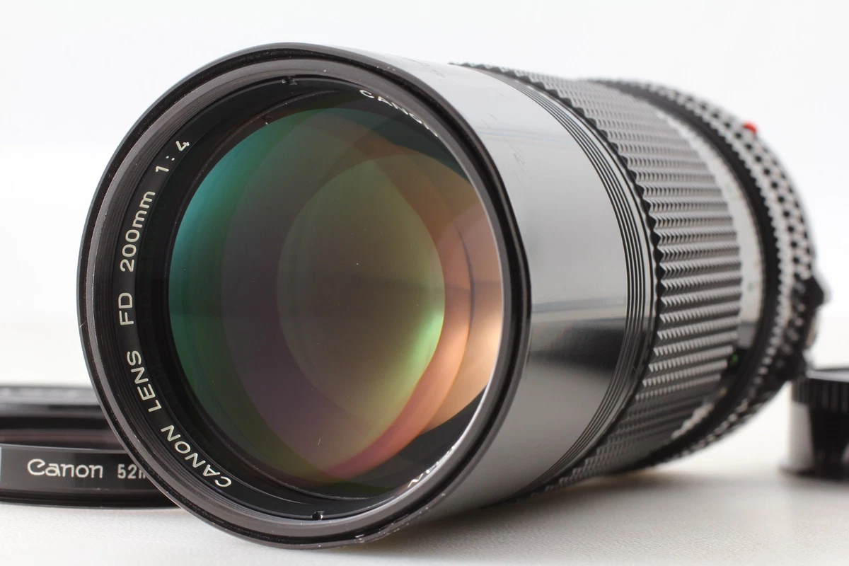 Canon FD f/4 Camera Lenses 200mm Focal for sale | eBay
