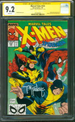 X Men Marvel Tales 233 CGC SS 9.2 Todd McFarlane art 1/1990 Spider