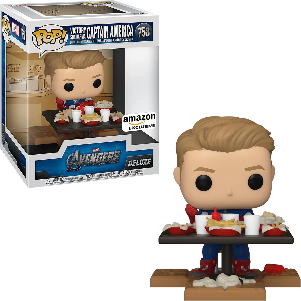 アメコミ Victory Shawarma Captain America Pop! Deluxe Captain America