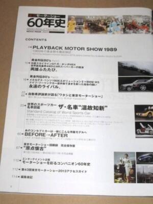 60 Years of the Tokyo Motor Show (1954-2013 Famous Cars