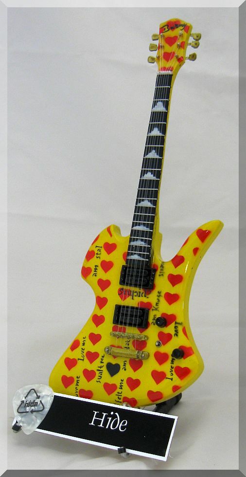 FERNANDES エレキギター X-Japan HIDE Miniature Guitar Fernandes w
