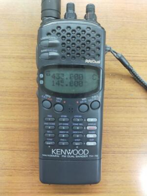 KENWOOD TH-42 FMトランシーバー 430MHz 動作未確認 KENWOOD TH-42 FM