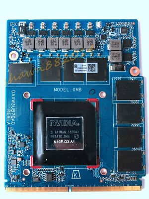 HP ZBook 17 G6 Nvidia Quadro RTX4000 8GB GDDR6 N19E-Q3-A1 GPU