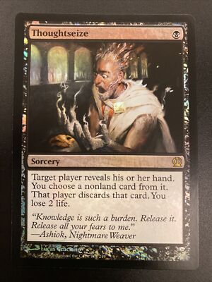FOIL Thoughtseize MTG Theros rare 107/249 NM English | eBay