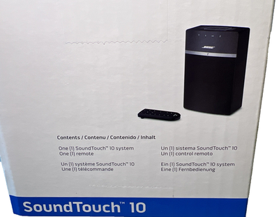 Bose SoundTouch 10 Wireless Music System Model 416776 - Black for