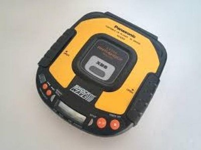 Panasonic Shockwave Portable Compact Disc CD Player - Yellow (SL