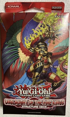 yugioh Onslaught of the Fire Kings Structure Deck English 1st Ed
