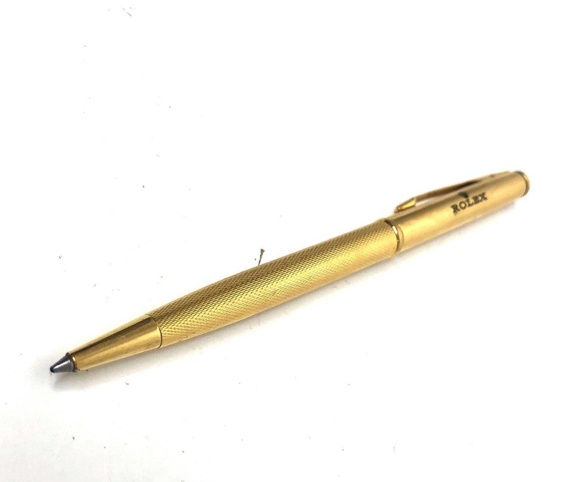Vintage Rolex Parker Ballpoint Pen Gold Novelty | eBay