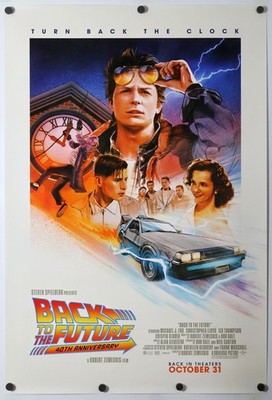 Back To The Future - original DS movie poster 27x40 2025 40th