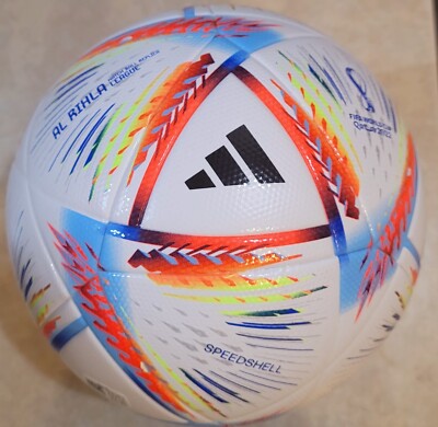Adidas Worldcup 2022 al Rihla soccer ball Size 5 Fifa Approved | eBay