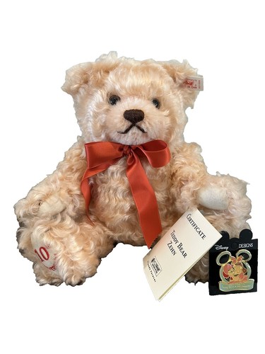 シュタイフ✨Japan Teddy Bear✨Classy Red Blond✨ Teddy Bear over