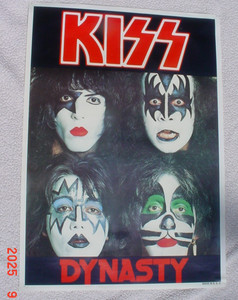 激レア!1979 DYNASTY KISS ALL4 ポスターセット♪ 激レア!1979 DYNASTY