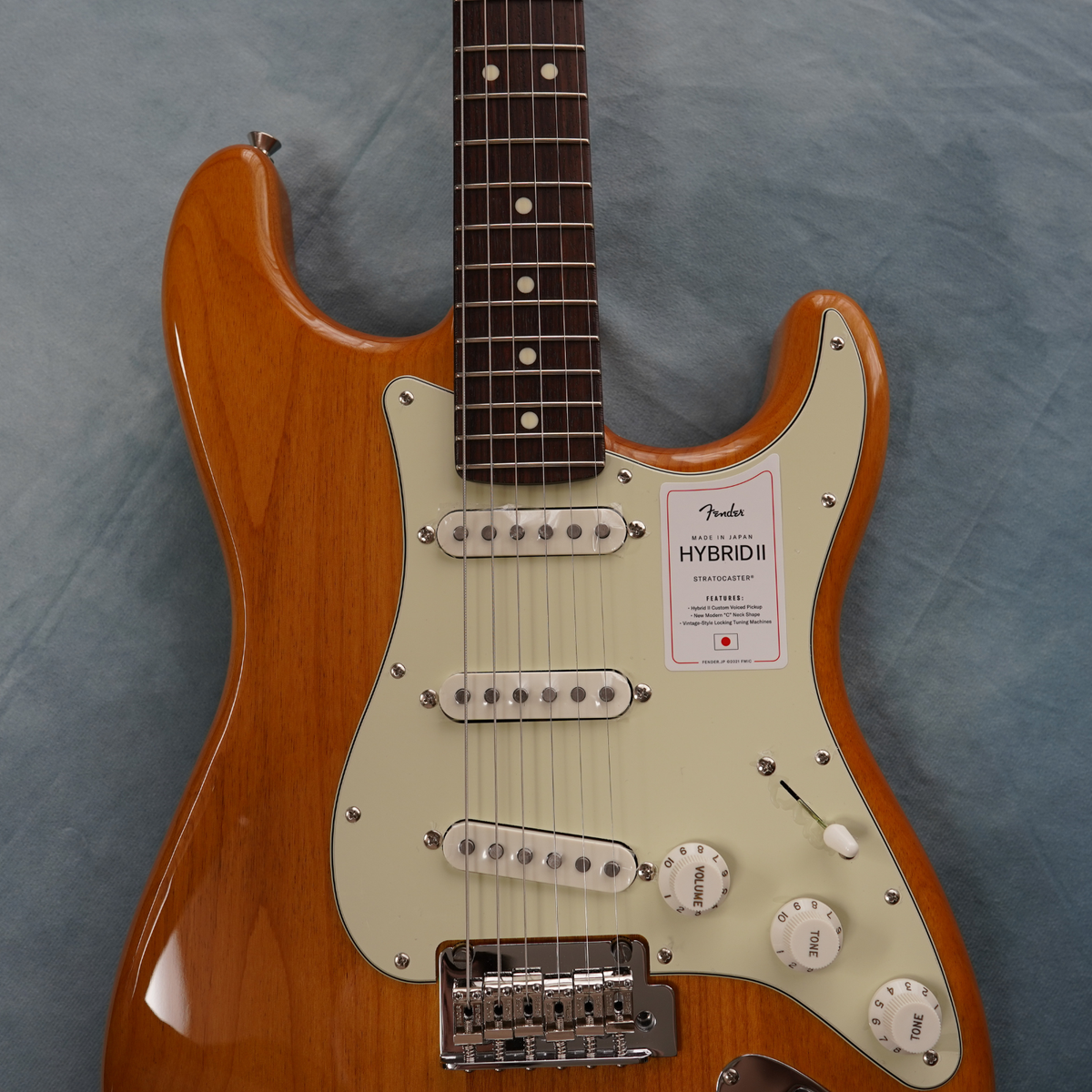 Fender Made in Japan Hybrid II Stratocaster Vintage Natural
