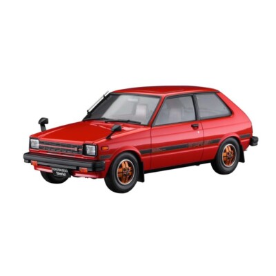Hasegawa 1:24 HC-63 Toyota Starlet KP61 S Medium Model 1980