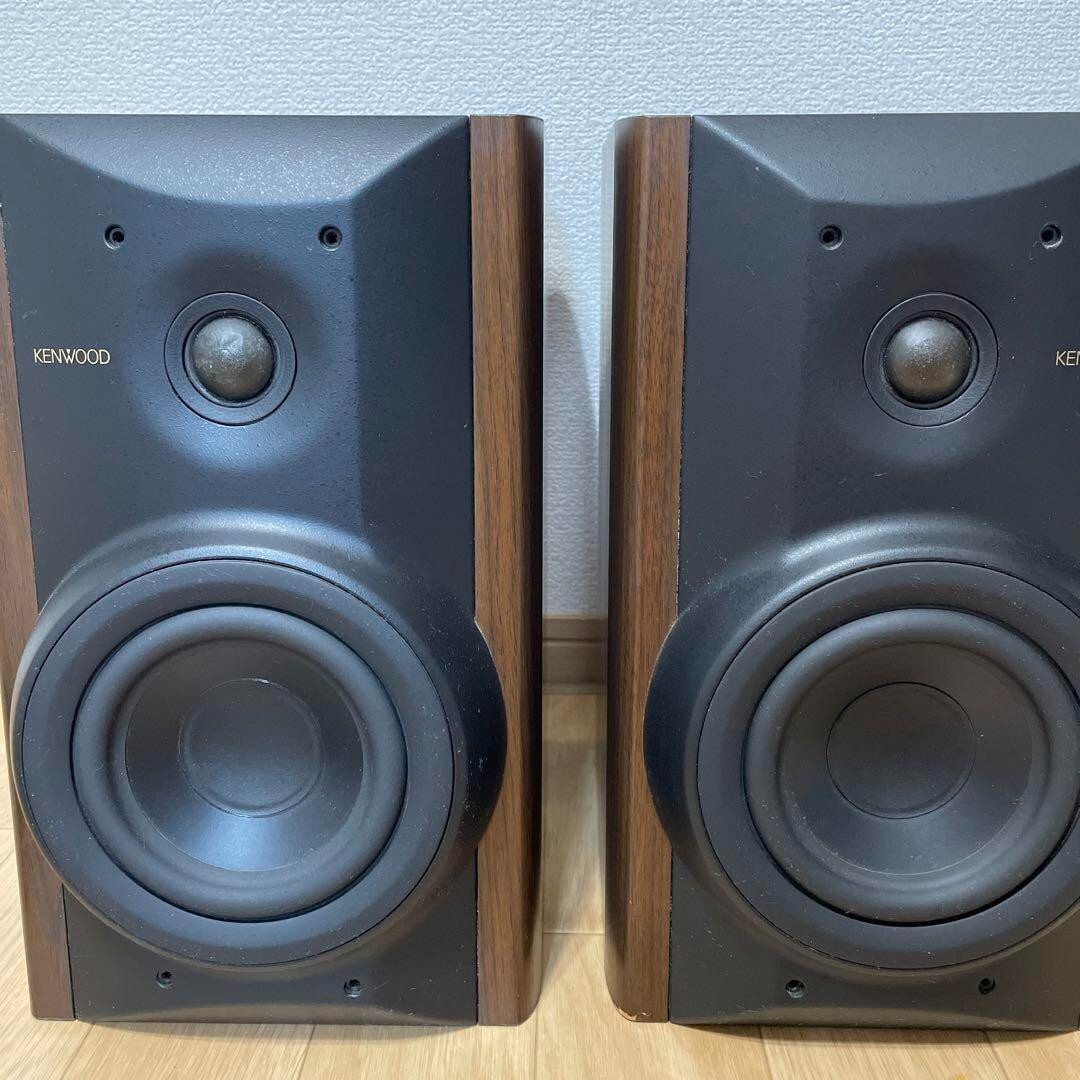 名機！KENWOOD LSF-555 スピーカーセット ケンウッド 同シリアル