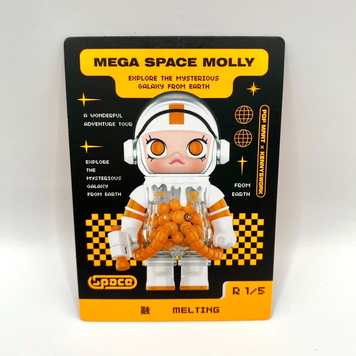 POP MART Mega Space Molly Series 2 MELTING Super Secret 1/108 Rare