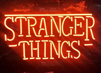 Stranger Things Neon Sign Lamp Light Hanging Nightlight Business