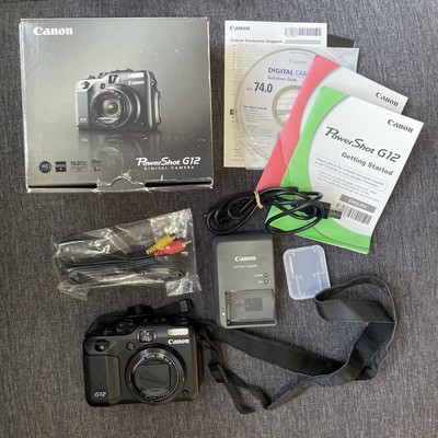 箱付フルセット＆オマケ付き】Canon PowerShot G12 箱付フルセット＆オマケ