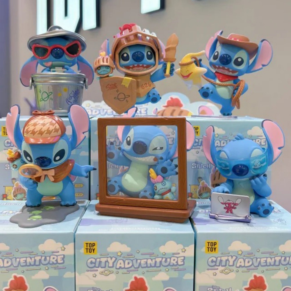 TOP TOY Stitch's City Adventure Series Figure Confirmed Blind Box