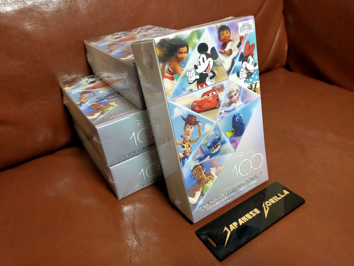 Disney epoch 2023 プレミアエディション 注文 4Box シュリンク Disney