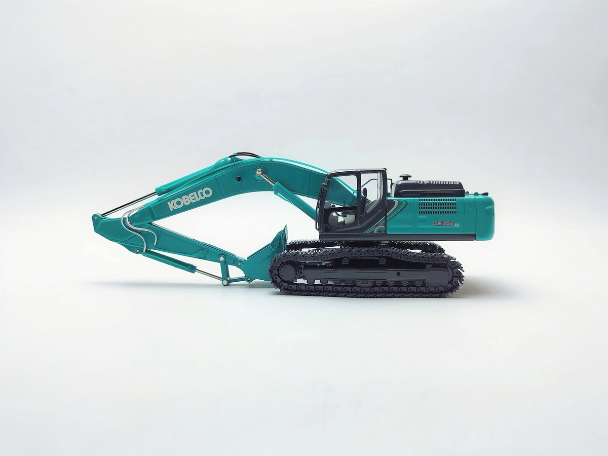 コベルコ ミニチュア 重機 SK350LC 1/50 1/50 コベルコSK350LC 解体機