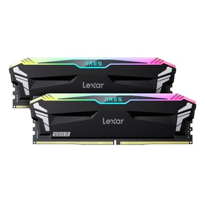 Lexar ARES RGB DDR5 32GB Kit 2x16GB Desktop Memory with Error