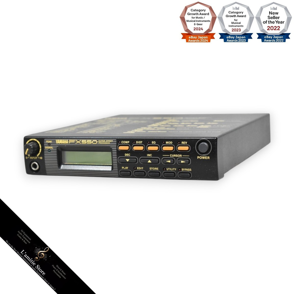 YAMAHA ヤマハ FX500 デジタルマルチエフェクター SIMUL-EFFECT PROCESSOR