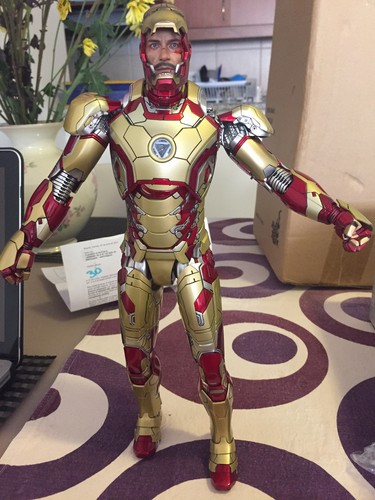 Hot Toys Iron Man 3 Mark XLII 42 MM197D02 Figure for sale online