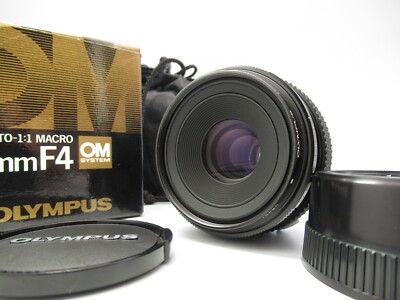 TOP MINT】Olympus OM System Zuiko Auto 1:1 Macro 80mm f4 lens w