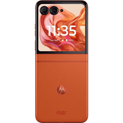 Motorola Razr 50 5G Spritz Orange 256GB + 8GB Dual-SIM Unlocked
