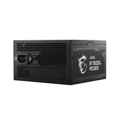 MSI MAG A750GL PCIE5 Power Supply ATX 80 Plus Gold-certified 750W