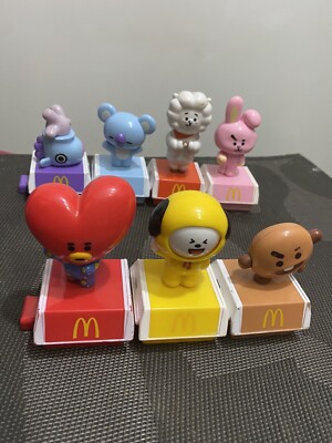 McDonald's BTS Figure BT21 Loose Complete Full Set | eBay