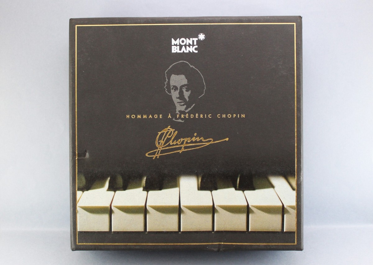 MONTBLANC Meisterstuck Hommage a Frederic Chopin Box / Case + CD