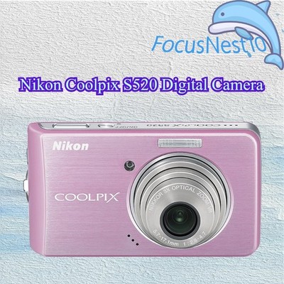 Nikon Coolpix S520 Digital Camera 8.0 MP 3x Optical Zoom English