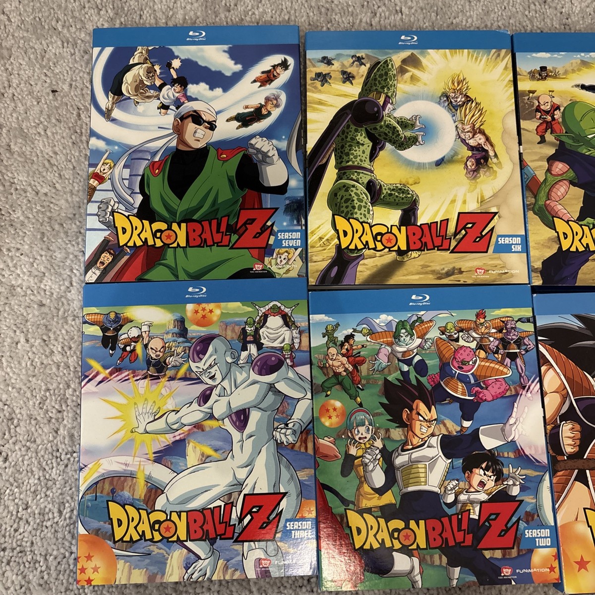 Dragon Ball Z Set [ Seasons 1-7] Blu-ray) NEW | eBay