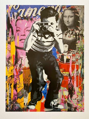 Mr. Brainwash サイン入り ポスター Mr. Brainwash サイン入り