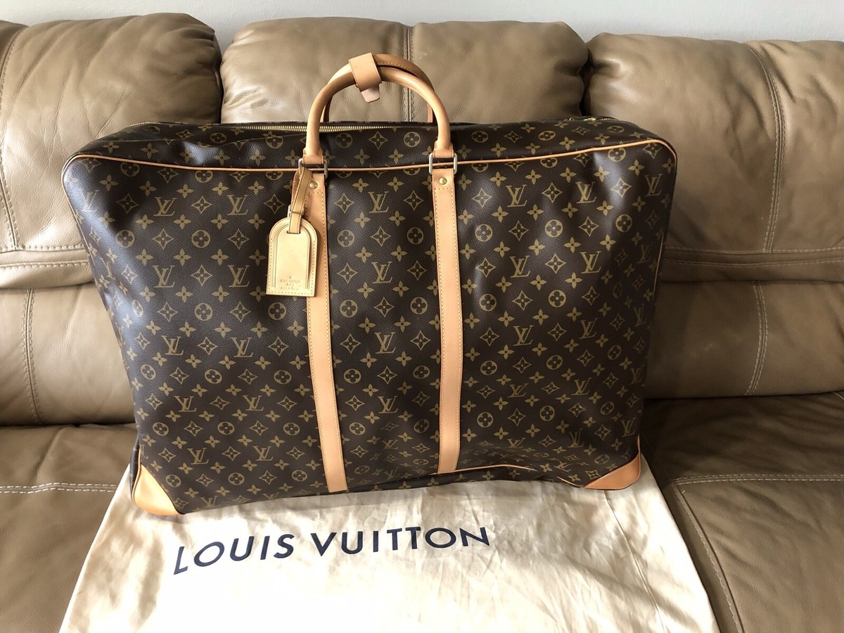 Louis Vuitton Authentic Sirius 70 LV MonoGram Soft Suitcase | eBay