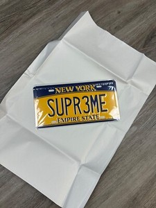 Supreme License Plate | eBay