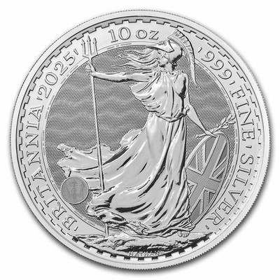 2025 Great Britain 10 oz Silver Britannia BU | eBay
