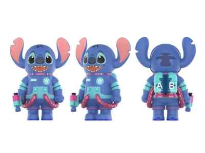 POPMART MEGA Collection 400% SPACE MOLLY Stitch H326mm Action