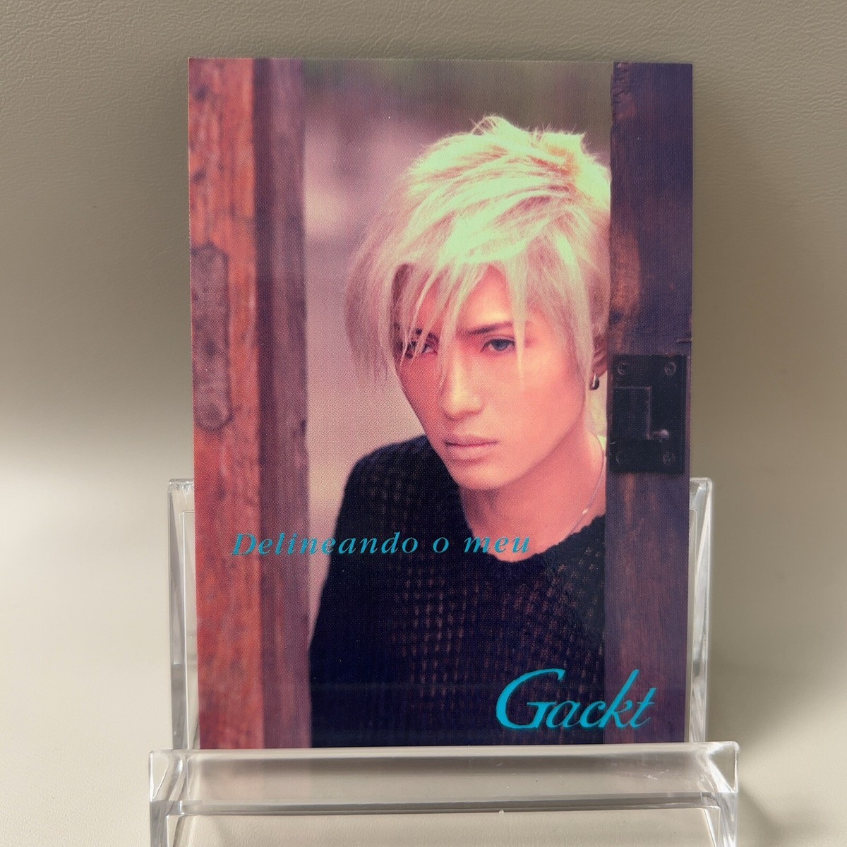 Gackt Trading Card No.21 Rare J-Rock liscened by Wu-Sheng 2000