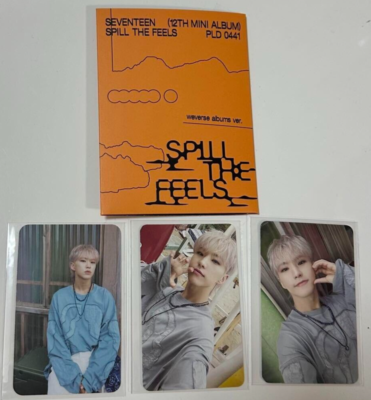 seventeen spill the feels サイン 生写真 エスクプス 【公式通販】