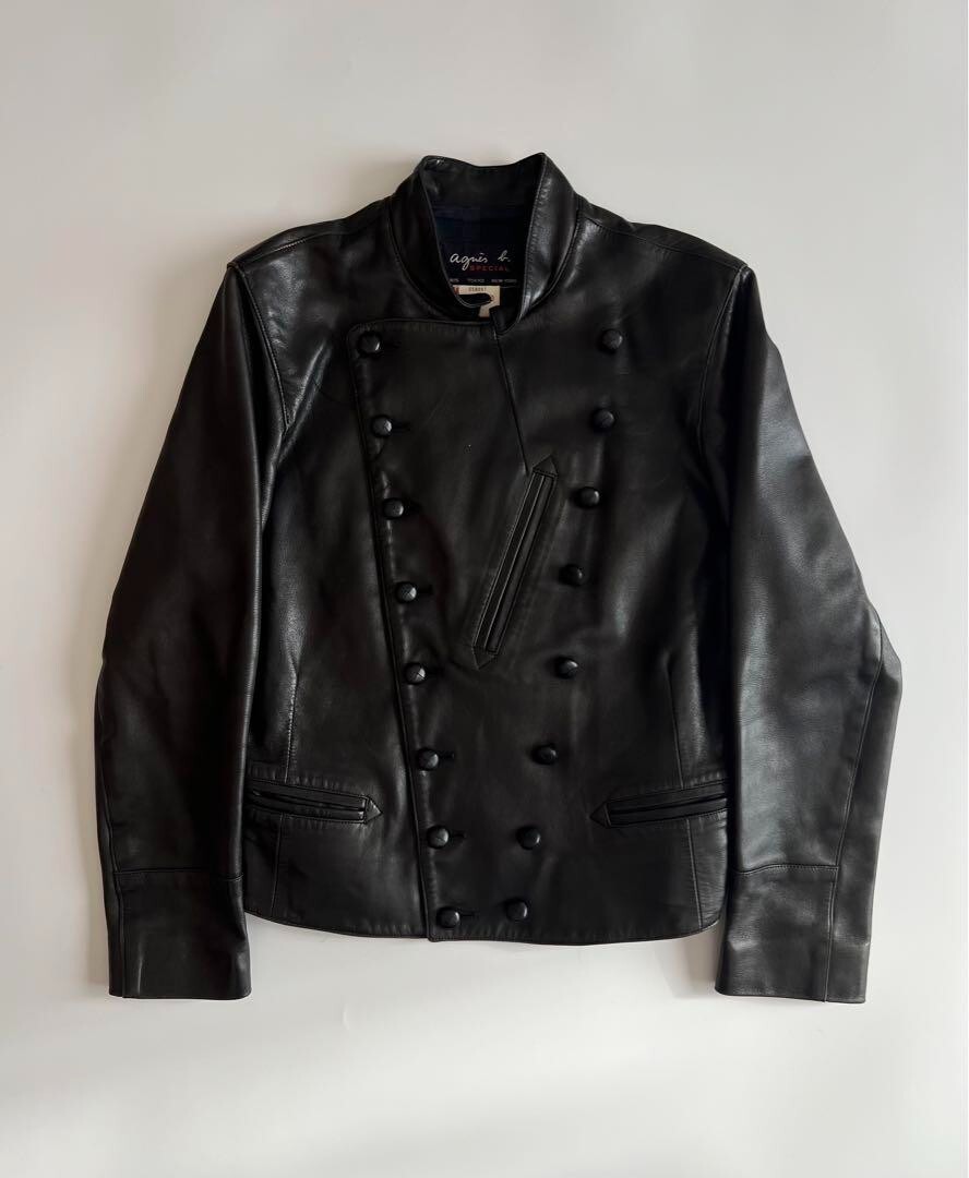 ジャケット・アウター Agnes b special archive leather jacket Agnes