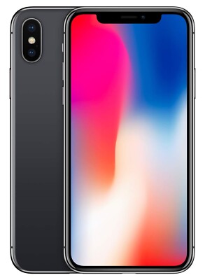 Apple iPhone X 5.8'' Unlocked - 256 GB - Space Gray - Good