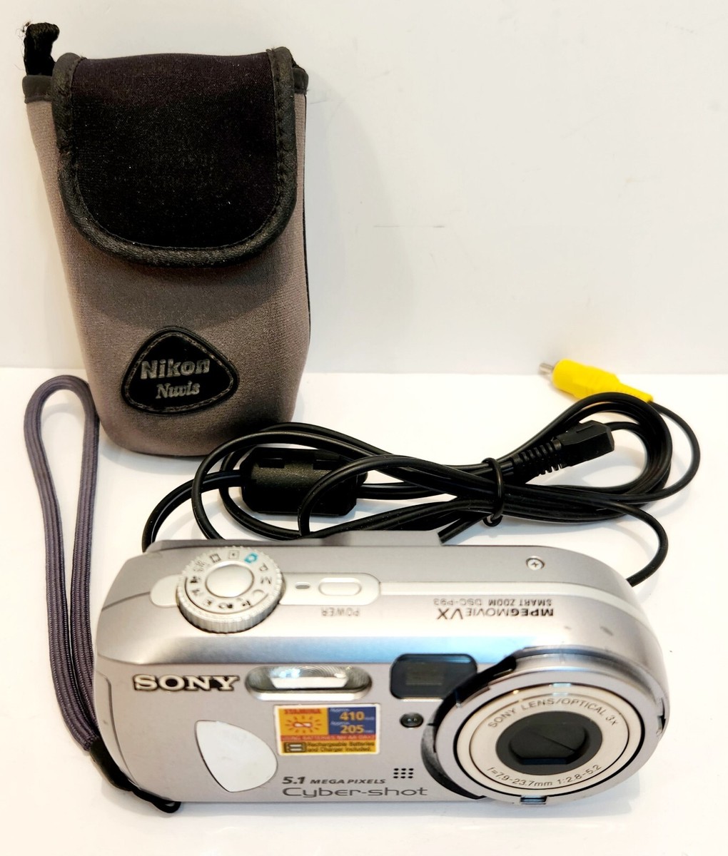 Sony DSC-P93 Cyber-shot 5.1MP Digital Camera 1.5