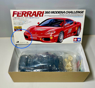 TAMIYA 58289 1/10 R/C Racing Car FERRARI 360 MODENA CHALLENGE (TL
