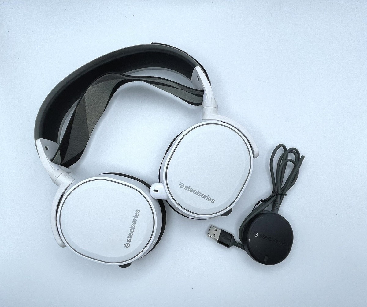 SteelSeries - Arctis 7 Wireless Gaming Headset - White (2017