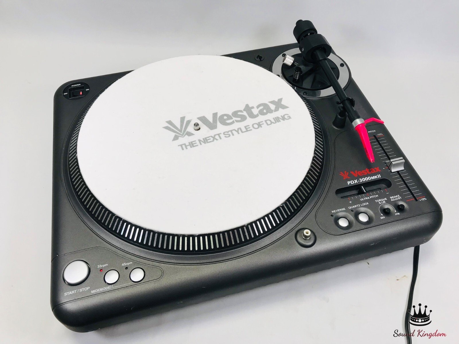 Vestax PDT-4000 ベスタクス 90s DJ ターンテーブル Vestax PDT-4000