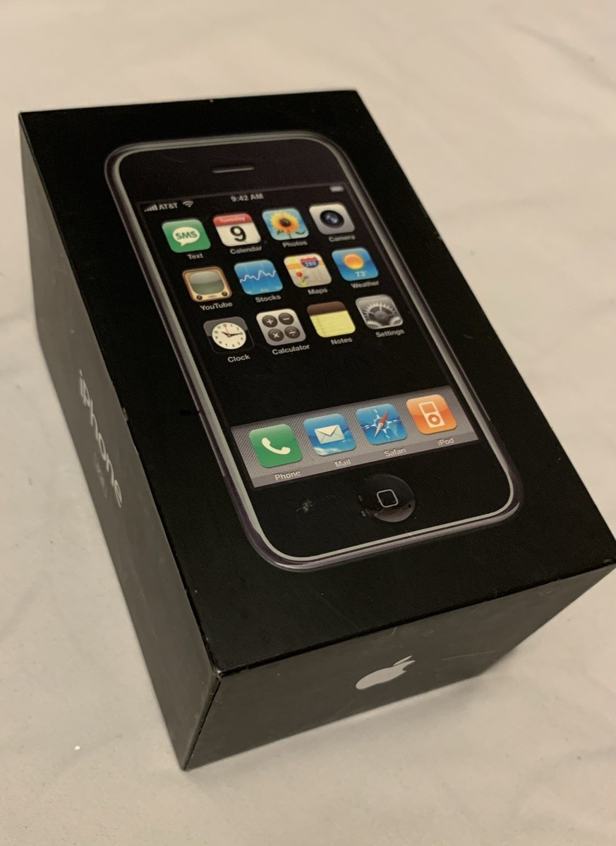 Apple 1st Generation iPhone 2G - 8 GB A1203 MA712LL/A MINT #7748